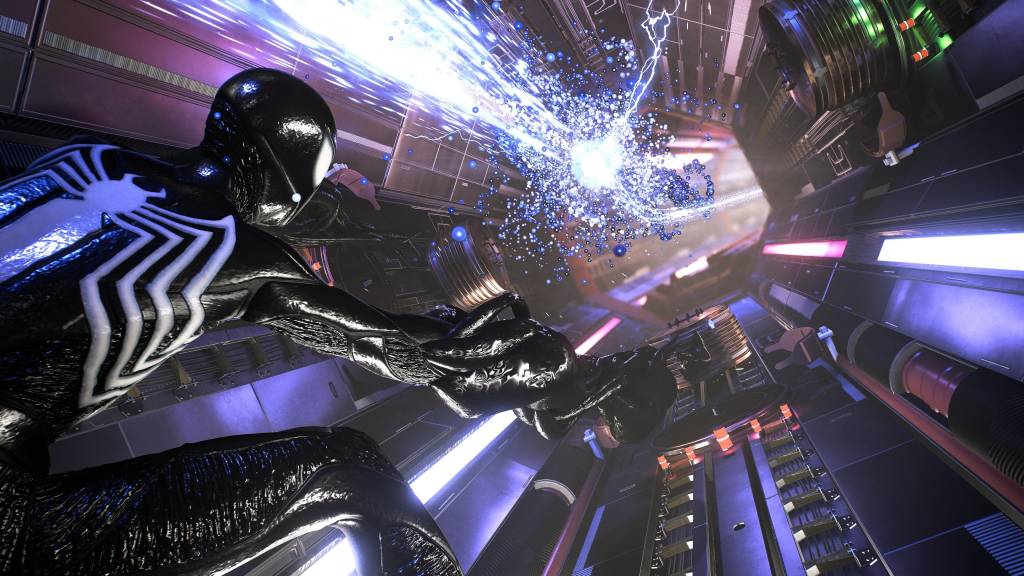 Spider-Man in a particle accelerator